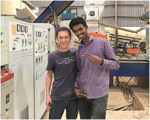 1ton wood pellet making equipment