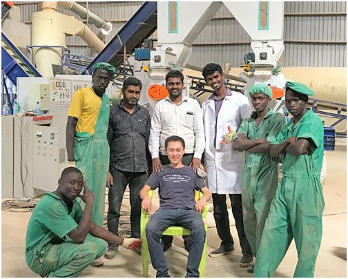 biomass pellet manufacturing plant