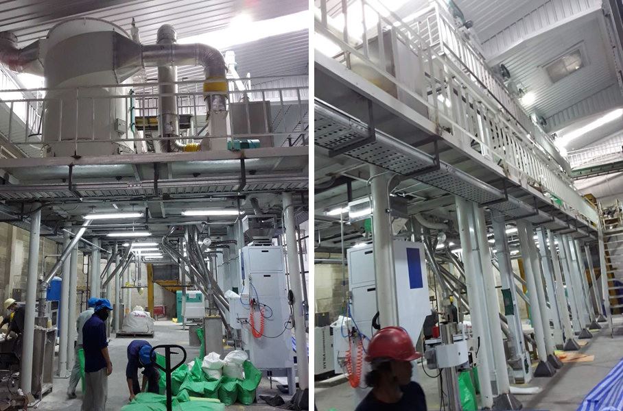 corn wheat mill production line 