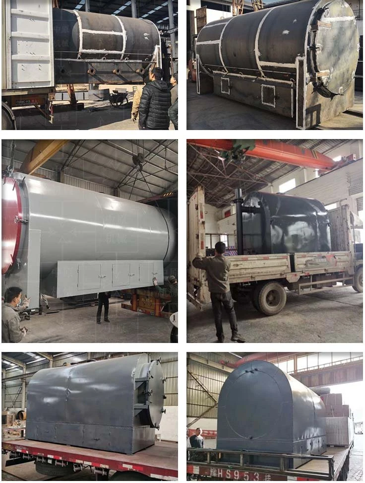 delivery charcoal carbonization stove to Africa