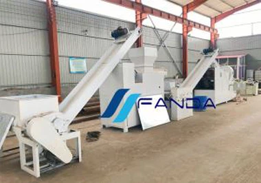 Linha de produção de sabonetes pequenos