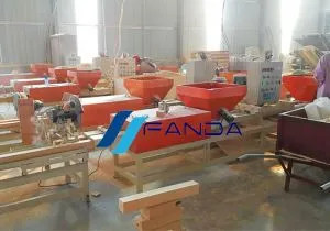 Máquina de prensa do bloco de serragem de madeira