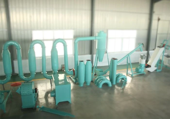 Fábrica de pelotização de serragem 1T / H