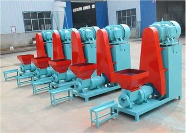 Máquina de briquetagem de biomassa