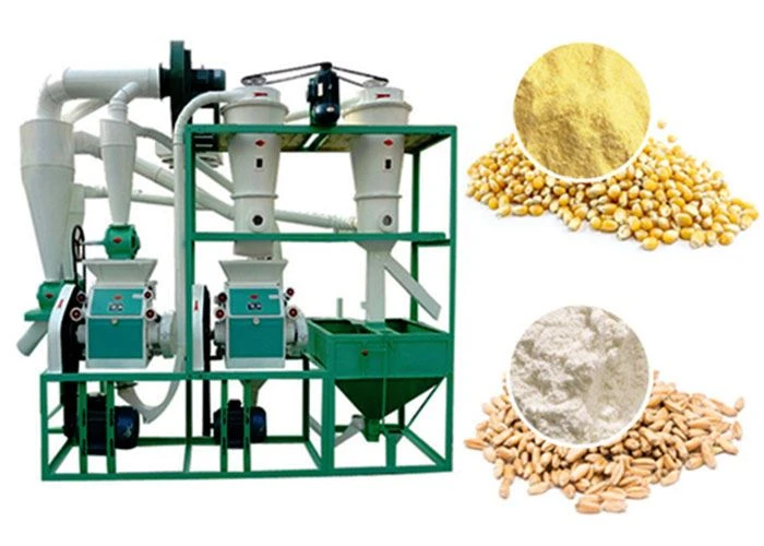 Planta de processamento de farinha de trigo